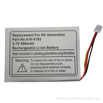 3.7V/800mAh Battery for iPod 4th Generation